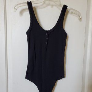 Brandy Melville Black Tank Bodysuit
